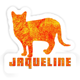 Cat Sticker Jaqueline Image