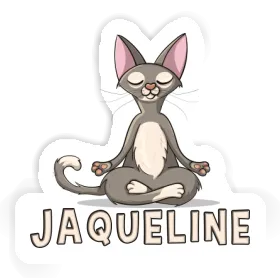 Yoga Sticker Jaqueline Image