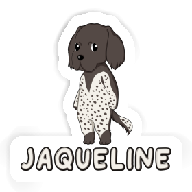 Jaqueline Sticker Small Munsterlander Image
