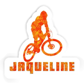 Sticker Jaqueline Downhiller Image