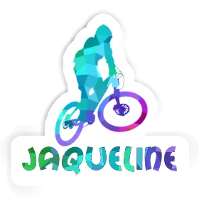 Sticker Jaqueline Downhiller Image