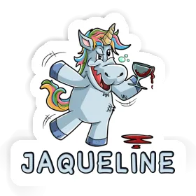 Sticker Unicorn Jaqueline Image