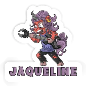 Rocking Unicorn Sticker Jaqueline Image