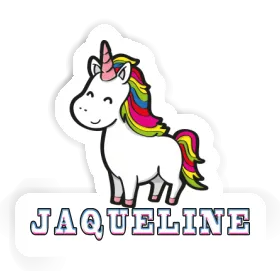 Sticker Jaqueline Unicorn Image