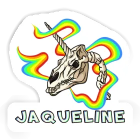 Sticker Jaqueline Skull Image