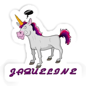Sticker Angry Unicorn Jaqueline Image