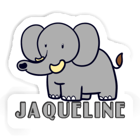 Sticker Jaqueline Elephant Image