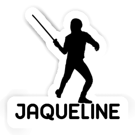 Fencer Sticker Jaqueline Image