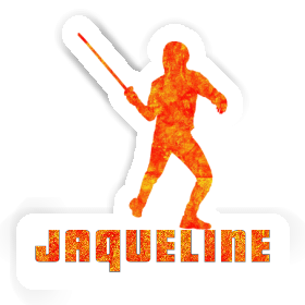 Fencer Sticker Jaqueline Image