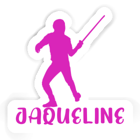 Fencer Sticker Jaqueline Image