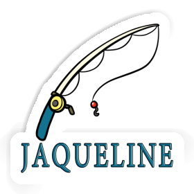 Sticker Fishing Rod Jaqueline Image