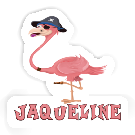 Sticker Flamingo Jaqueline Image