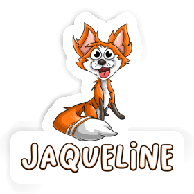 Fox Sticker Jaqueline Image