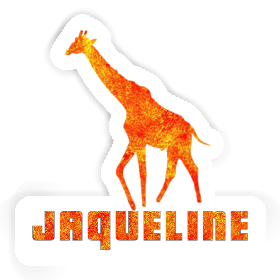Giraffe Sticker Jaqueline Image