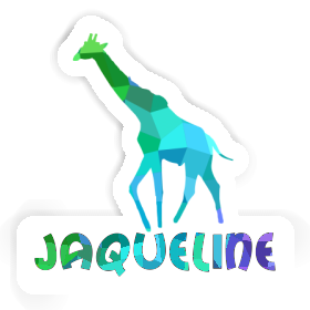 Giraffe Sticker Jaqueline Image