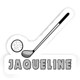 Sticker Jaqueline Golf Club Image