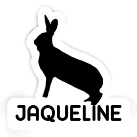 Rabbit Sticker Jaqueline Image