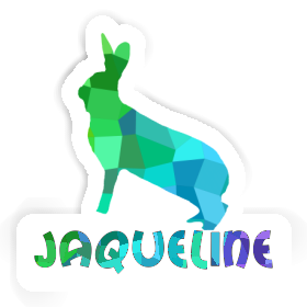 Rabbit Sticker Jaqueline Image