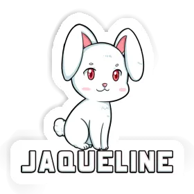 Rabbit Sticker Jaqueline Image