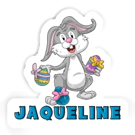 Jaqueline Sticker Easter Bunny Image