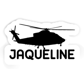 Sticker Helicopter Jaqueline Image