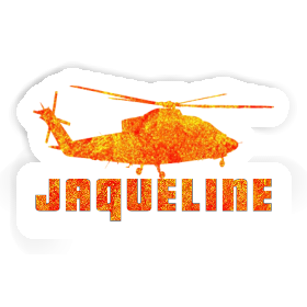 Sticker Helicopter Jaqueline Image