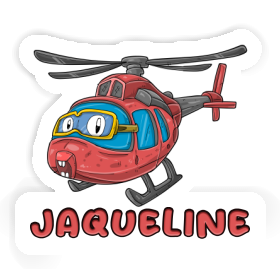Sticker Helicopter Jaqueline Image
