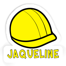 Sticker Construction Helmet Jaqueline Image