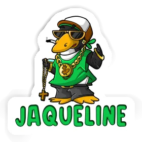 Sticker Jaqueline Hip-Hop Penguin Image