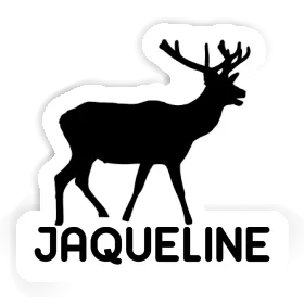 Sticker Jaqueline Deer Image