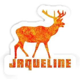Sticker Jaqueline Deer Image