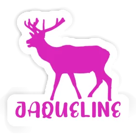 Sticker Jaqueline Deer Image