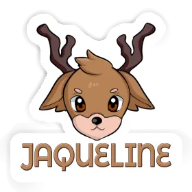 Sticker Jaqueline Deer Image