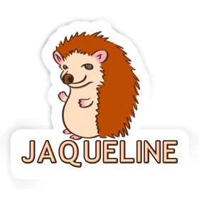 Jaqueline Sticker Hedgehog Image