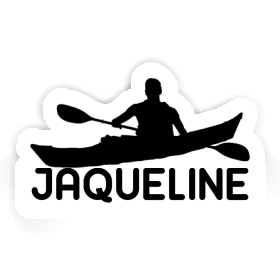 Sticker Kayaker Jaqueline Image