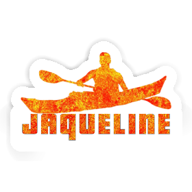 Kayaker Sticker Jaqueline Image