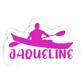 Jaqueline Sticker Kayaker Image
