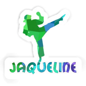 Karateka Sticker Jaqueline Image