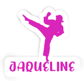 Sticker Karateka Jaqueline Image