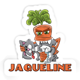 Sticker Jaqueline Monster Carrot Image