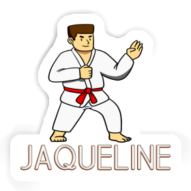 Sticker Karateka Jaqueline Image