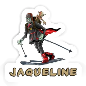 Telemarker Sticker Jaqueline Image
