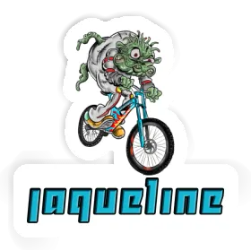 Sticker Biker Jaqueline Image