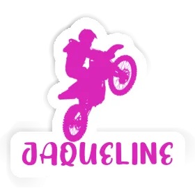 Sticker Motocross Rider Jaqueline Image