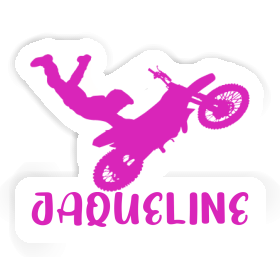 Sticker Motocross Rider Jaqueline Image