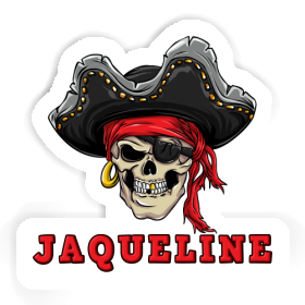 Pirate-Skull Sticker Jaqueline Image