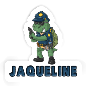 Jaqueline Sticker Police Officer Image