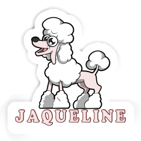 Sticker Poodle Jaqueline Image