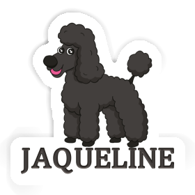 Poodle Sticker Jaqueline Image