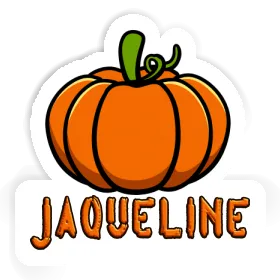 Pumpkin Sticker Jaqueline Image
